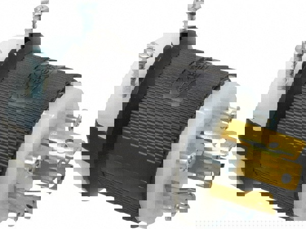 Locking Inlet: Plug, Industrial, L6-30P, 250V, Black & White